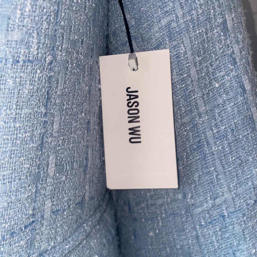 NWT Jason WU light blue tweed blazer - Picture 6 of 6